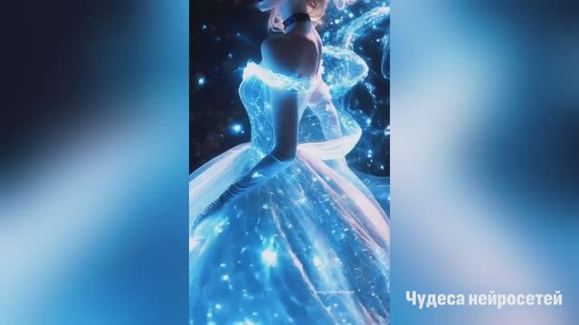 Золушка созданная в нейросети