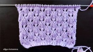 500 АЖУРНЫЙ УЗОР СПИЦАМИ Вязание Узоры спицами