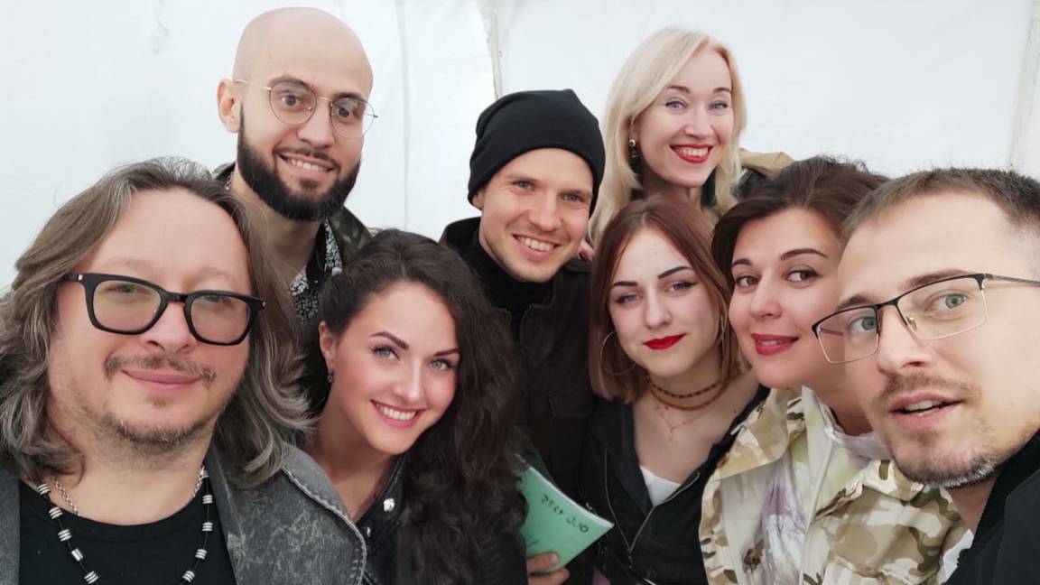 Гастрольная команда проекта "10 песен атомных городов"_ Главное, ребята, сердцем не стареть