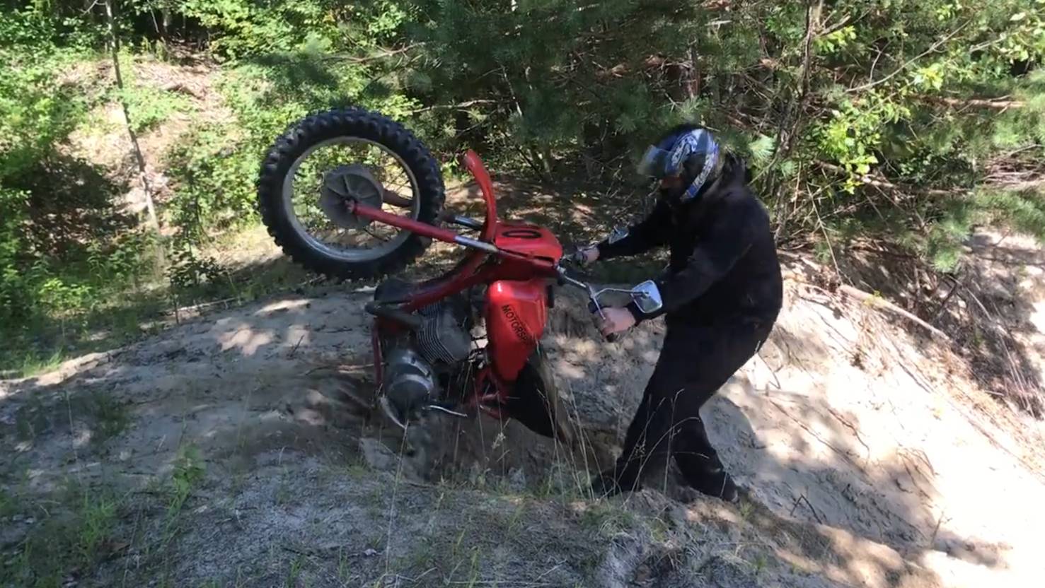 Иж Юпитер 5 переделанный под кросс. смотреть онлайн