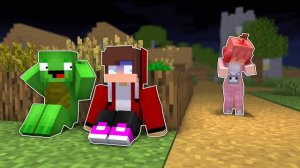 ПАРНИ стали привидениями ?!! - Анимация Джей Джей и Майки ПРО МАЙНКРАФТ