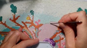 Алмазная мозаика как медитация. Видео 11