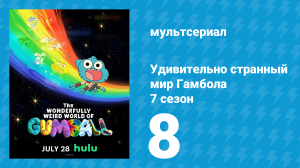 Удивительно странный мир Гамбола 7 сезон 8 серия «Чирлидер» (мультсериал, 2025)