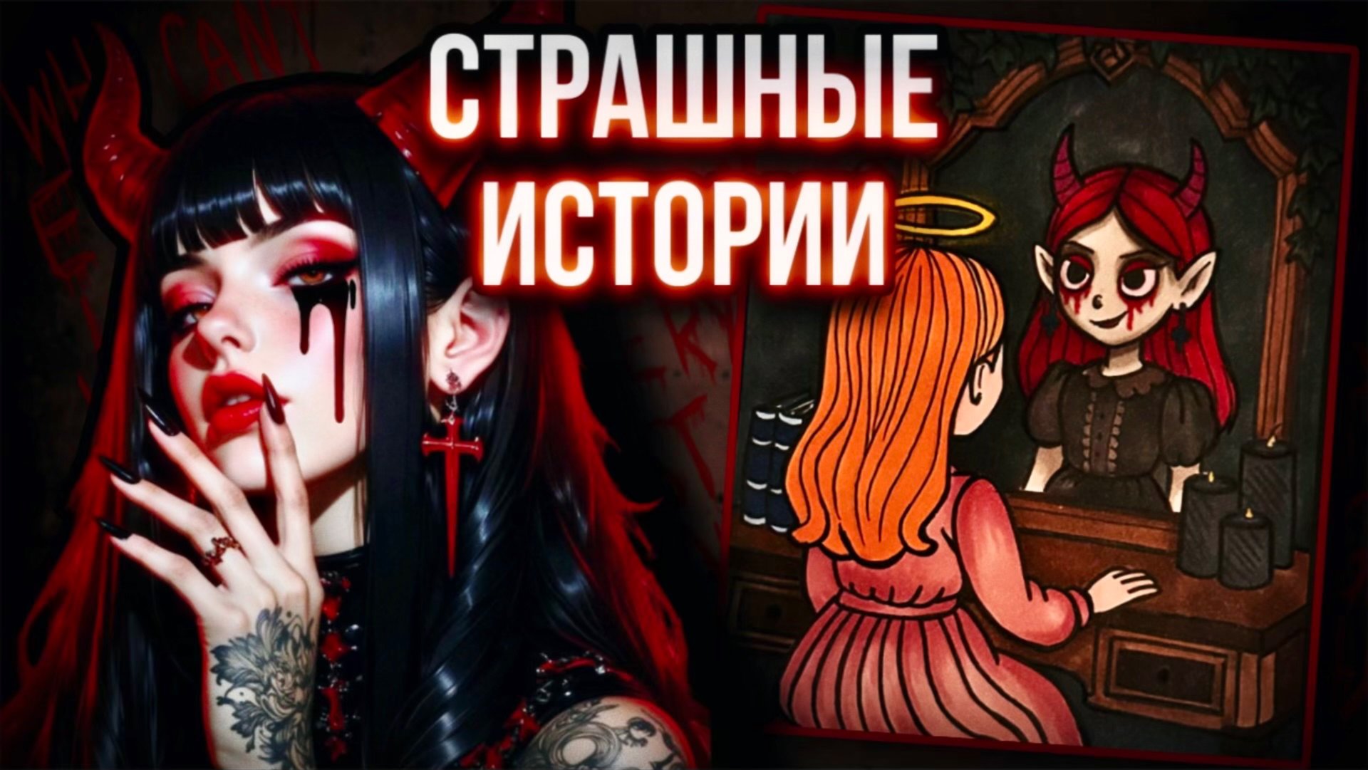 Тёмная сторона меня | Страшная история от Даши Рокс смотреть онлайн