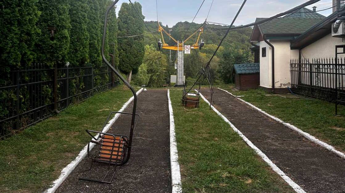 Видео момента обрыва канатной дороги в Нальчике смотреть онлайн