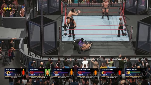 WWE 2K19 Elimination Chamber 22.01.2019