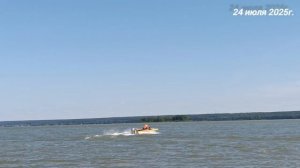 Лодка Обь-1 и мотор Sail F9.9 после ремонта. Первый спуск на воду.