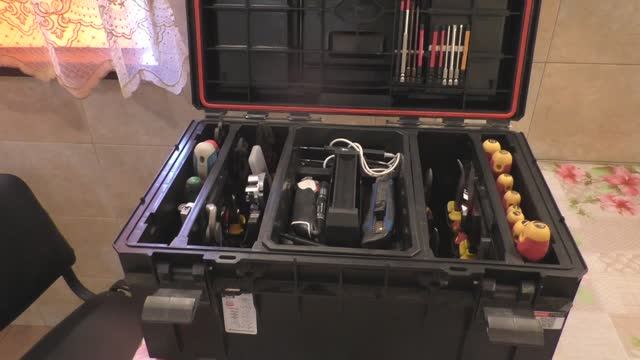 Чемодан электромонтажника,система хранения QBRICK