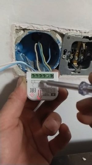 как засунуть в выключатель умное реле Zigbee.