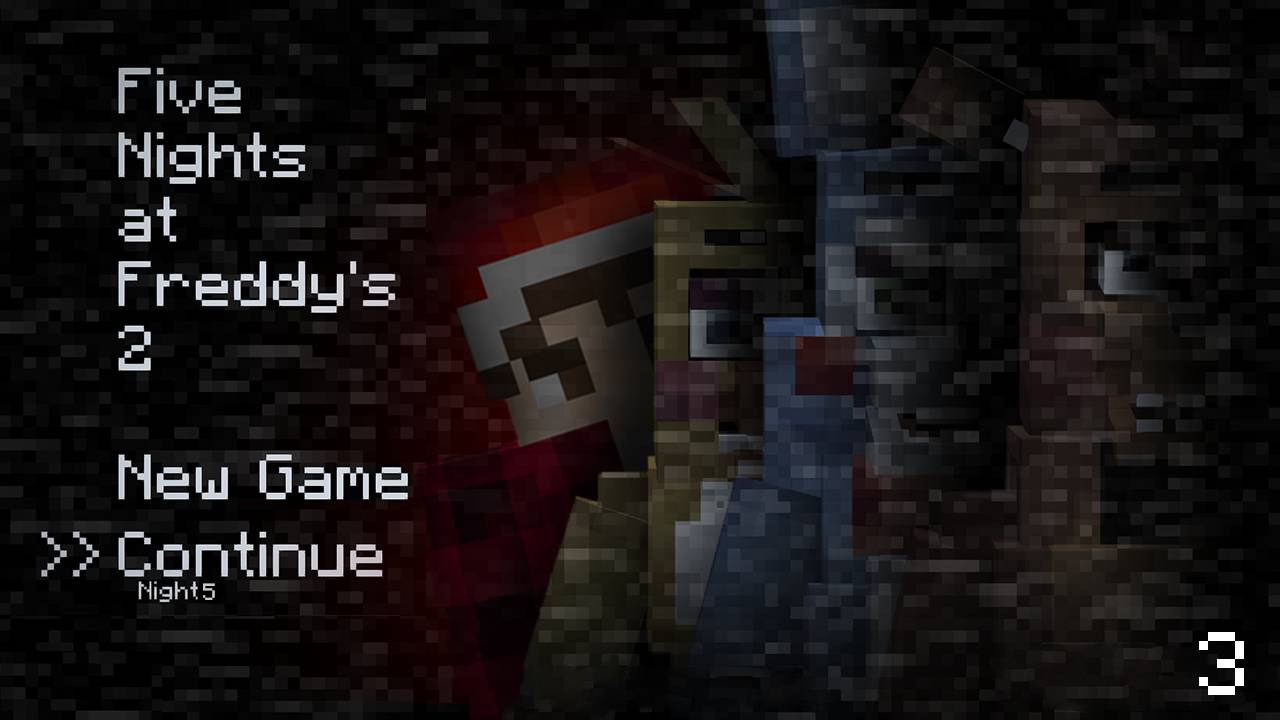Я ПОБЕДИЛ ЭТИХ ГАДОВ?! | Five Nights At Freddy 2 прохождение | 3 часть хоррор майнкрафт