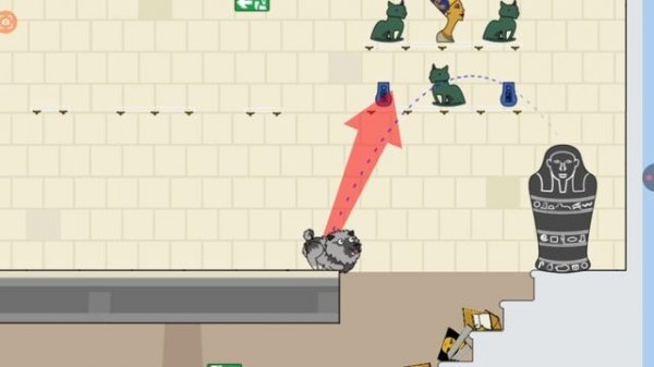 игра clumsy cat . Сломал дом ! #Leonpro