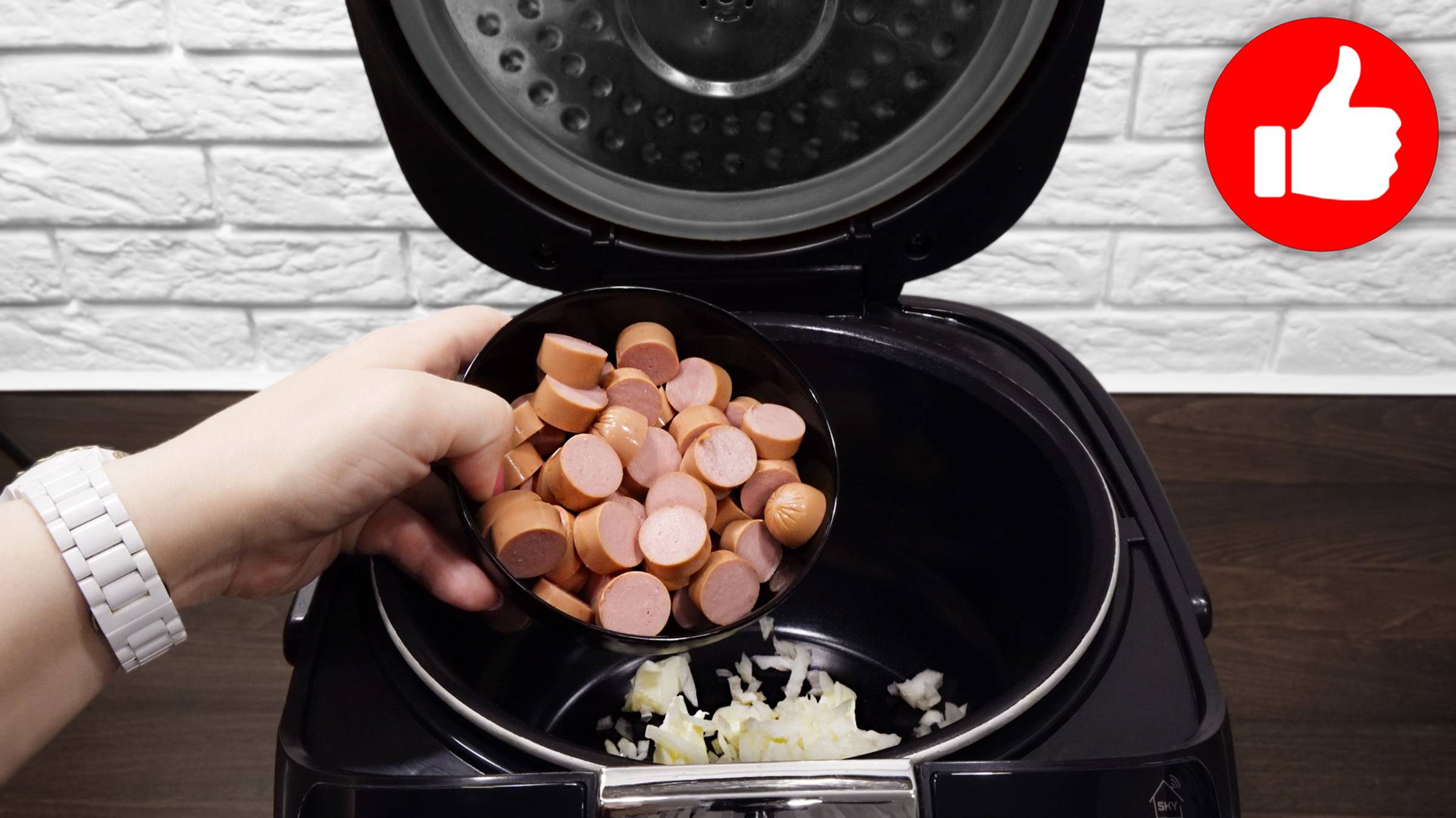 Лучший Ужин за Минуты! Обалденно Вкусно и Просто. Рецепт перловки с сосисками в мультиварке. смотреть онлайн