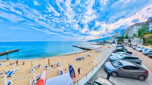 ЯЛТА! Отрадное. ЧТО с ПЛЯЖЕМ? Ялтинский базар, цены на овощи,фрукты. НАБЕРЕЖНАЯ  вечером. КРЫМ 2025