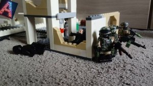 Анимация лего спецназ | штурм базы