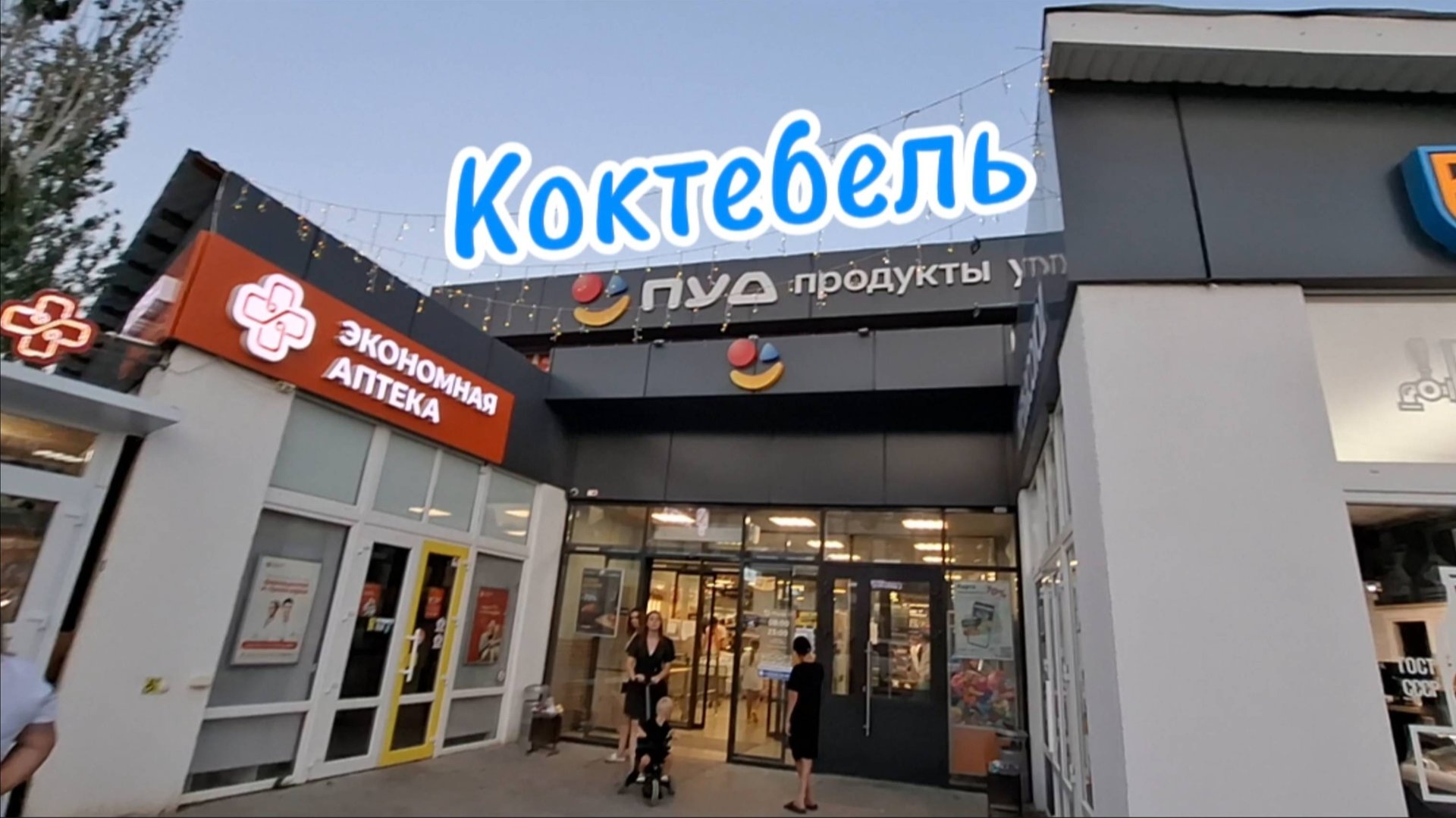 Коктебельский ПУД: Цены и Ассортимент Главного Продуктового Магазина 2025 в Коктебеле. Крым смотреть онлайн