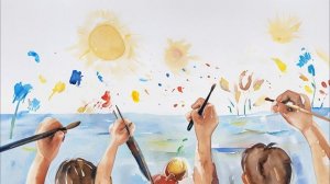 «Мы рисуем» — веселая детская песня про рисование для малышей и детей 1-6 лет | Развивающая музыка