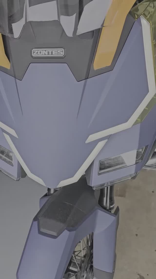 Как снять переднюю обшивку Zontes 703F смотреть онлайн