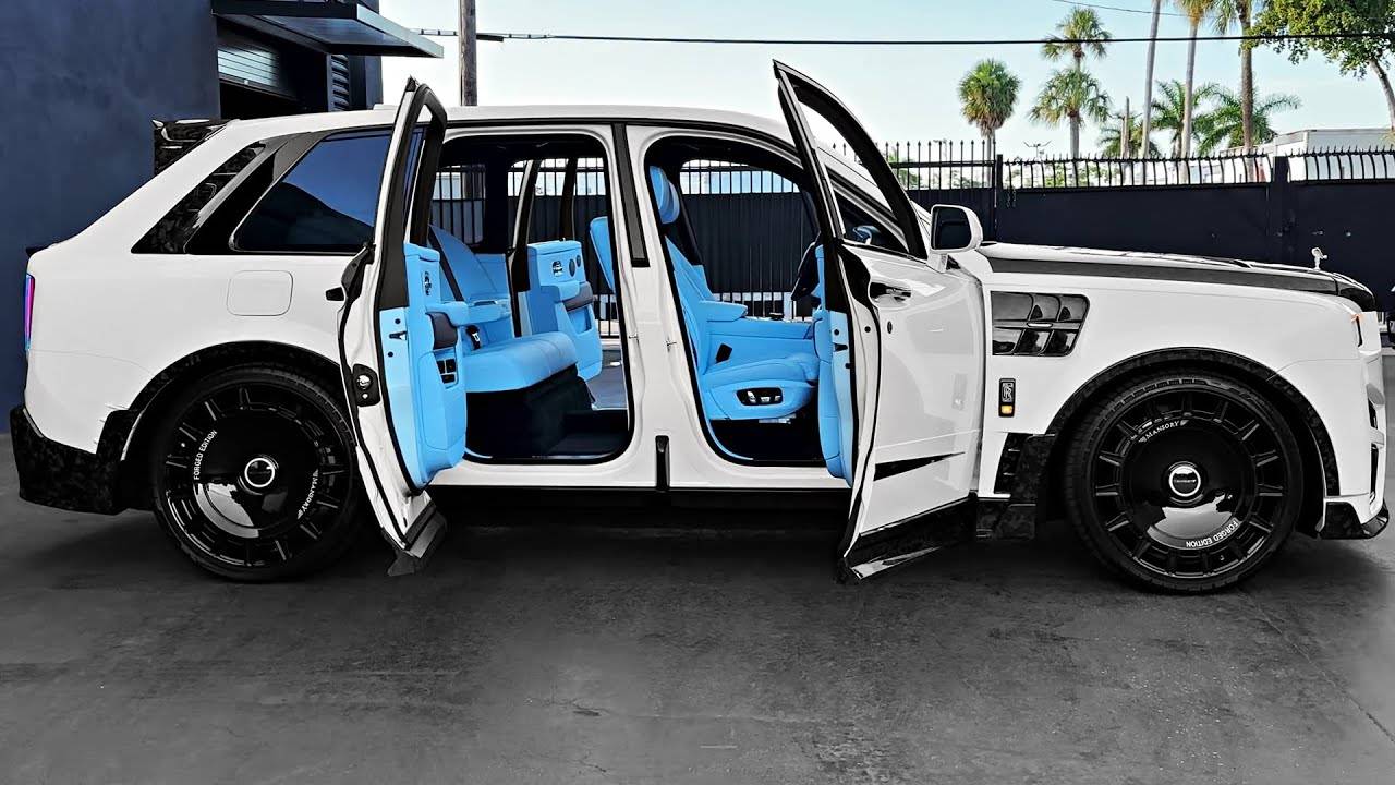 Cullinan Mansory (2025) — великолепный роскошный и дорогой внедорожник! смотреть онлайн