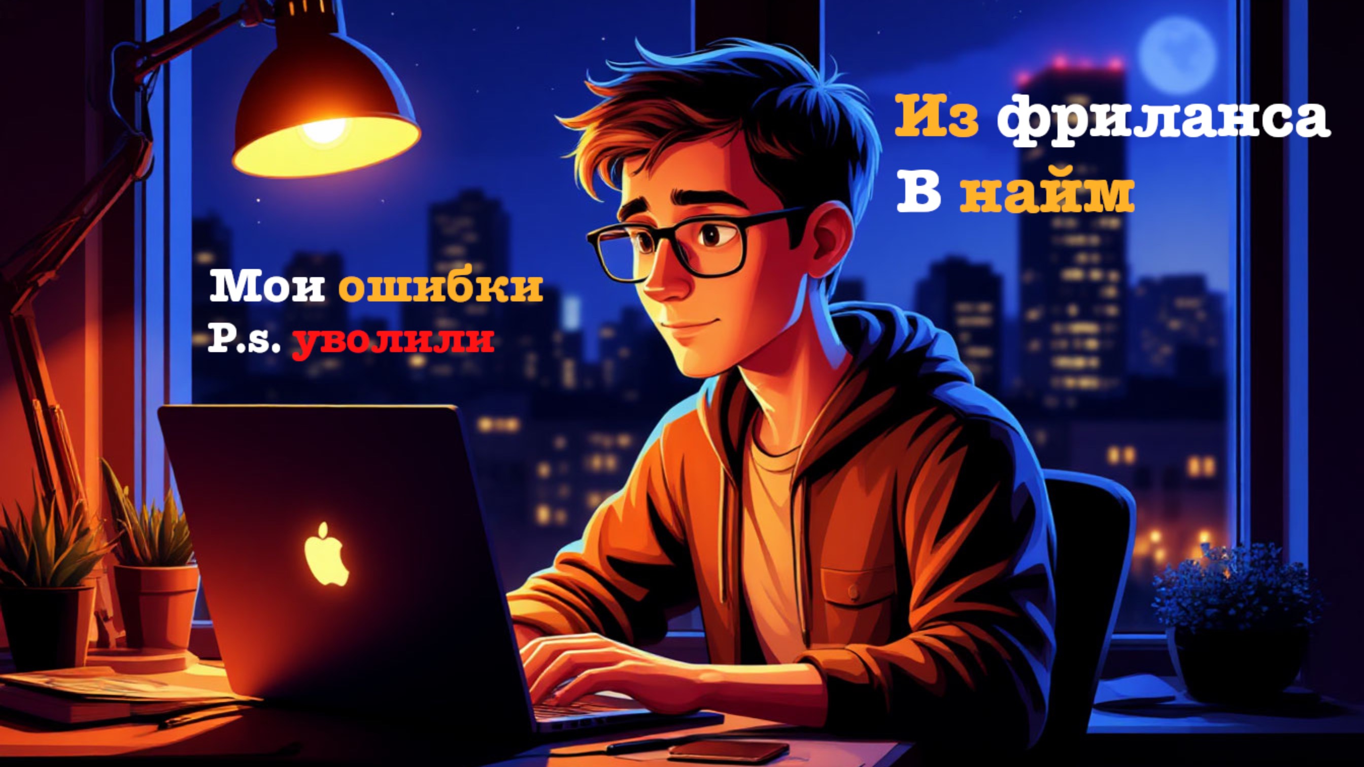 Из фриланса в найм. От Увольнения до Повышения. Мой опыт программиста. смотреть онлайн