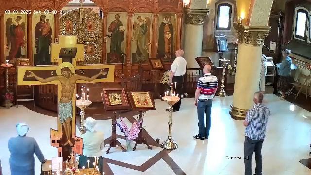 Божественная литургия, заупокойная лития. 9.08.2025 в 9-00. смотреть онлайн