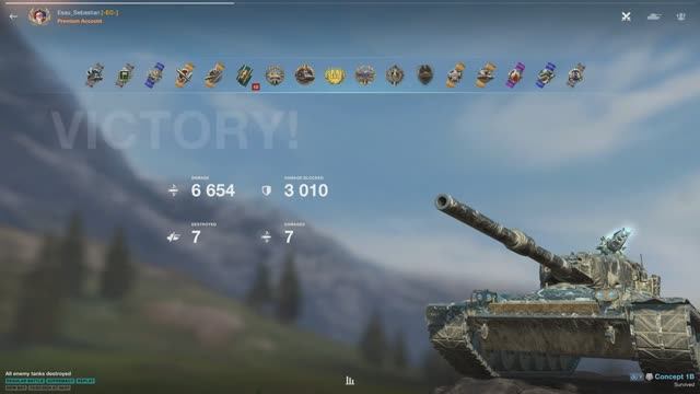 WoT Blitz • Tanks blitz • Concept 1B, VK 45.02 B, T32 • WoT Blitz лучшие реплеи • танки блиц смотреть онлайн