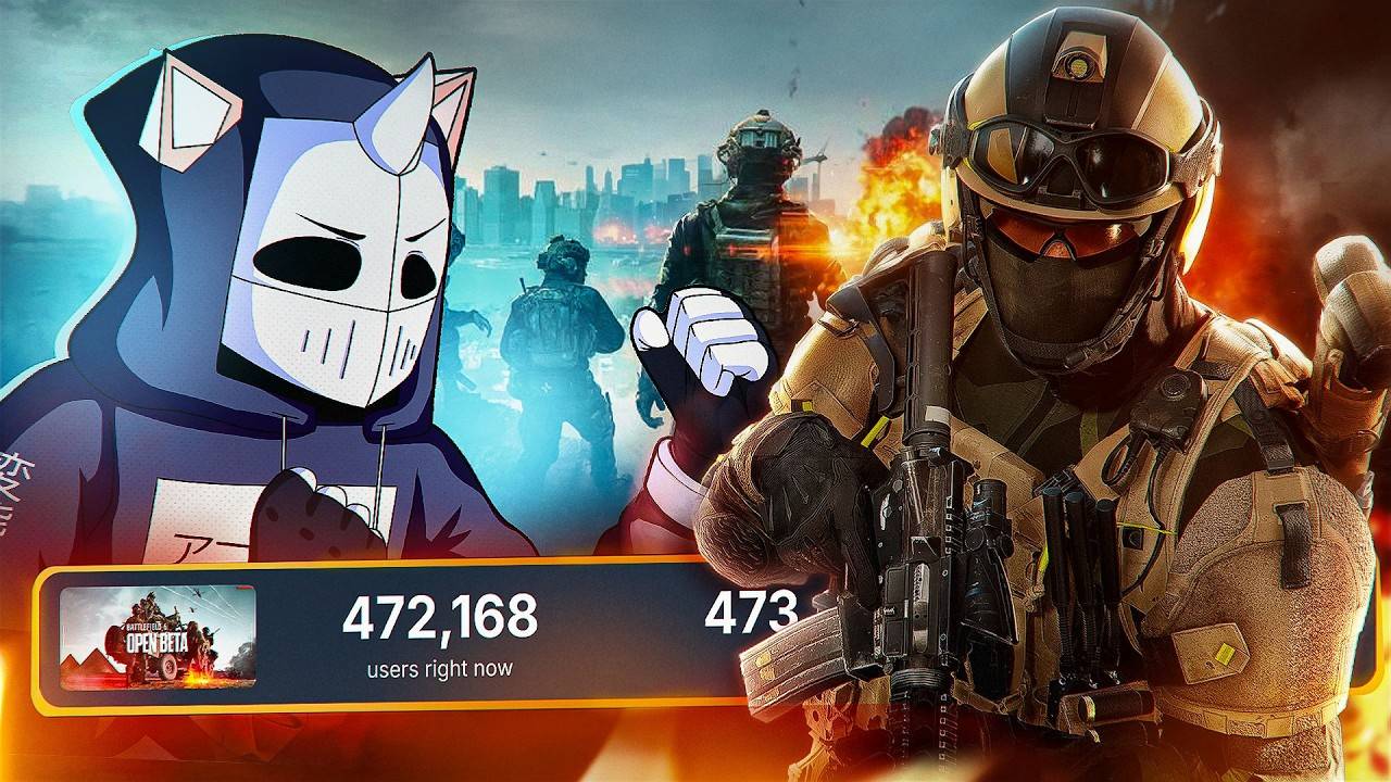 БЕТА BATTLEFIELD 6 УНИЖАЕТ CALL OF DUTY смотреть онлайн