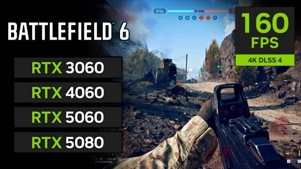 Battlefield 6 Beta   RTX 3060, RTX 4060, RTX 5060, RTX 5080