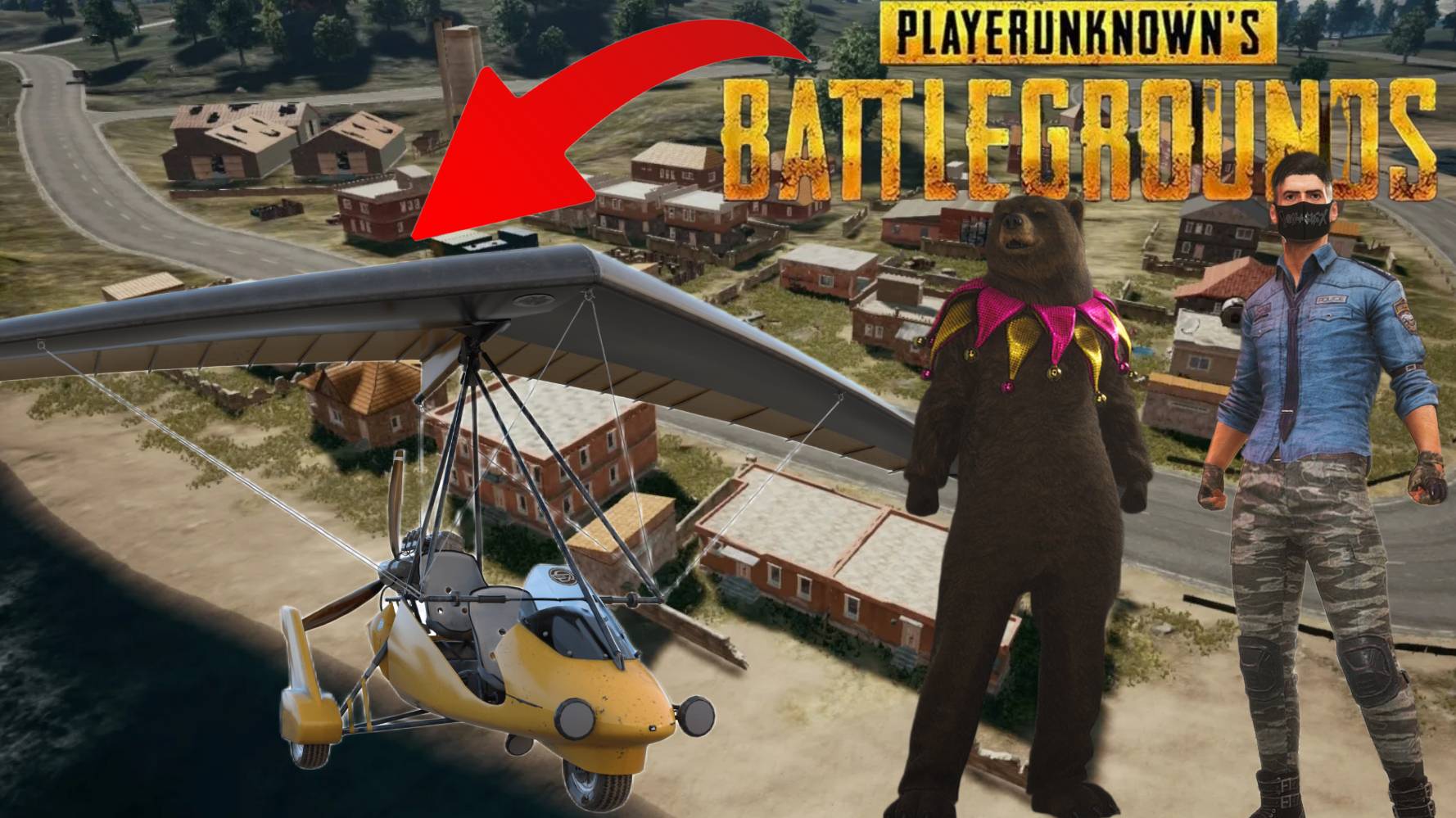 Самый быстрый топ-2 на АЕРОПЛАНЕ. ТЕПЕРЬ МЫ ТАЩИМ! ( PUBG )