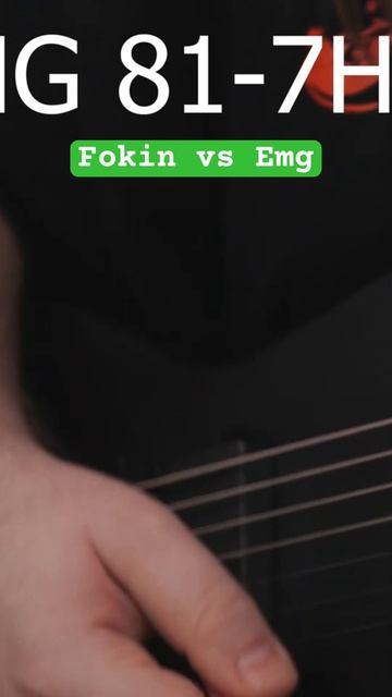 Fokin pickups VS Emg на чистом звуке смотреть онлайн