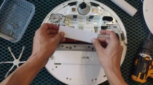 Как заменить аккумулятор для пылесоса Xiaomi Mi Robot Vacuum Mop Original quality