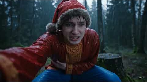 Иванушка дурачек в лесу. #veo3 #ai