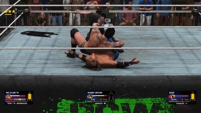 WWE 2K19 Triple Elimination Match 12.10.2019