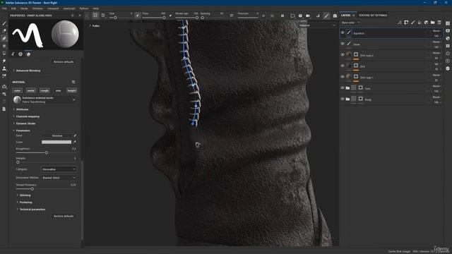 35 - Boot Texturing