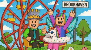 Папа и дочка Аришка попали в БРУКХЭВЭН КАРНАВАЛ! Но тут еще НЕ ВСЕ РАБОТАЕТ! Brookhaven-RP