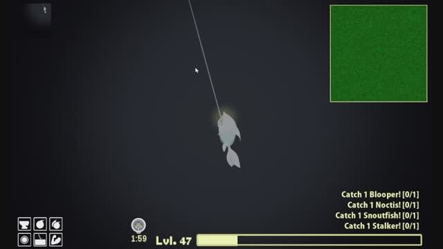 Интересная рыбалка в Cat goes fishing.