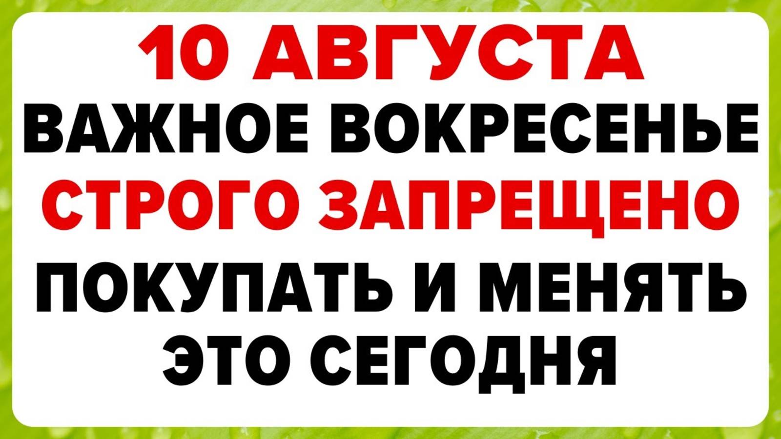 10 августа — Прохоров день. Что нельзя делать 10 августа. Народные традиции и приметы этого дня. смотреть онлайн