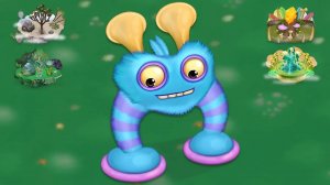 Лапага - Все Песни и Анимации Монстра (My Singing Monsters, Мои Поющие Монстры, Msm, Мсм)