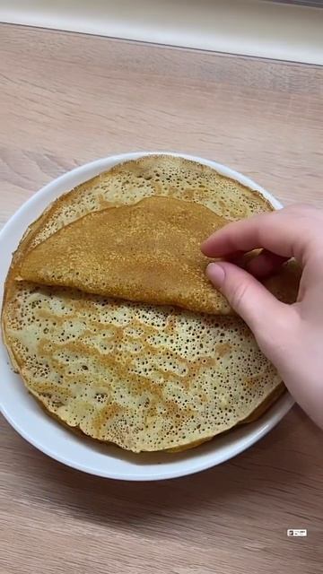 Блины на молокеажурные