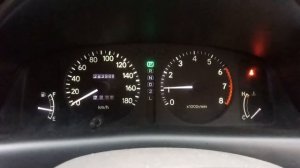 Запуск двигателя Toyota Corolla AE110 1998г.