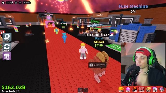 Holy Baam - КУПИЛ 999999999X УДАЧИ И ПОЛУЧИЛ НОВЫХ СЕКРЕТНЫХ БРЕЙНРОТОВ В УКРАДИ БРЕЙНРОТ РОБЛОКС!