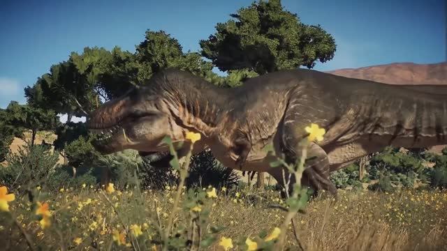 Планета динозавров_ приключения братьев - тиранозавров. Часть первая. смотреть онлайн