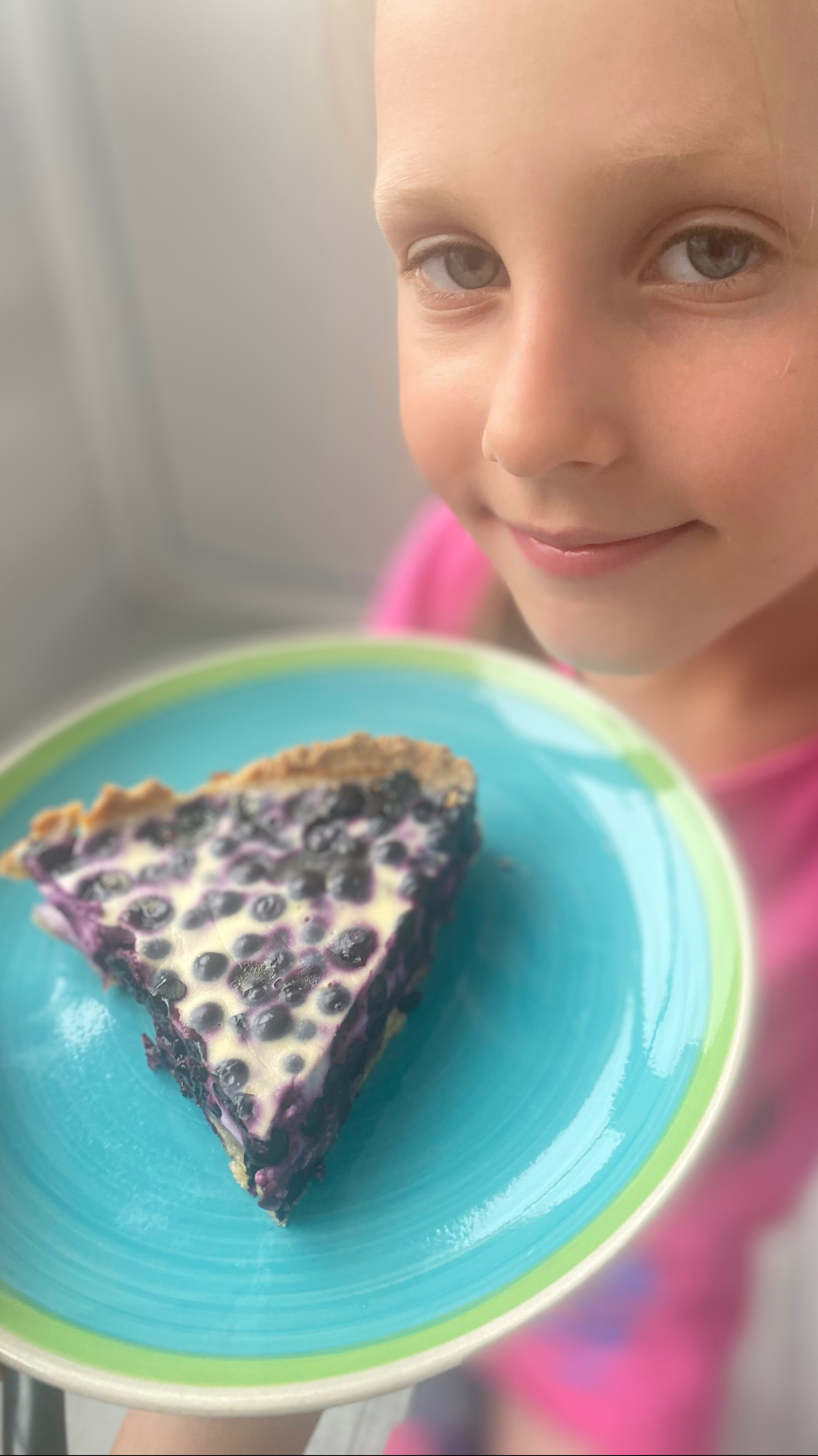 Черничный пирог