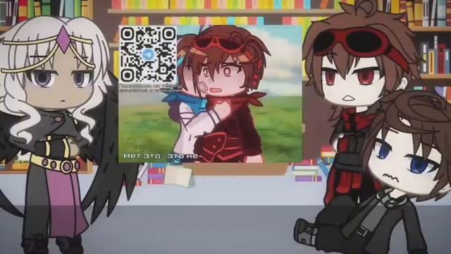 ||•Реакция Джодаха, Дилана и Вививилки на мини Лололошку ﹤×Ау Marko Chan×﹥•||