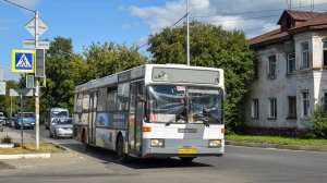 Автобус Mercedes-Benz O405 (АО 091 22). Покатушки по Барнаулу. / Ride on the Mercedes-Benz O405 bus