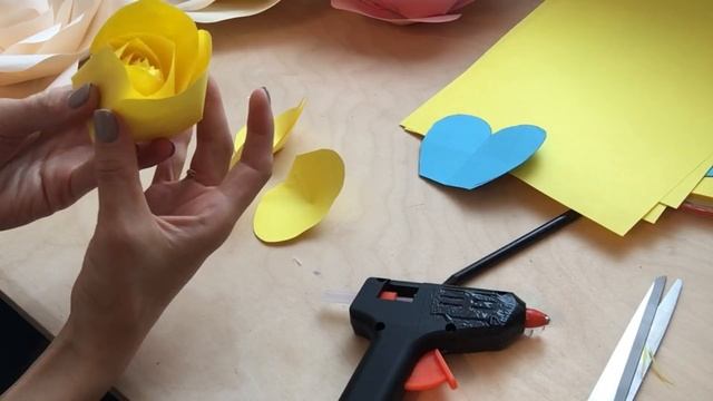 Розы из бумаги. Очень подробная техника+шаблоны! Paper Roses!