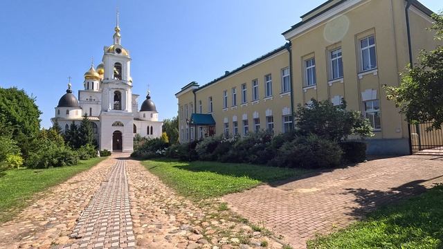 Город Дмитров | прогулка по городу | поездка на машине смотреть онлайн