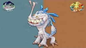 Зубозавр - Все Песни и Анимации Монстра (My Singing Monsters, Мои Поющие Монстры, Msm, Мсм)