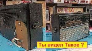 ВЭФ 202 . Ты Видел Такое ? Мутантище ) Разбираем ... Включаем ...