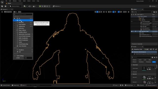 31_Unreal Lighting Setup смотреть онлайн