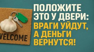 Оставьте эту вещь у порога — и в доме исчезнут беды, а богатство вернётся